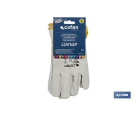 GUANTE CONDUCTOR DE PIEL TALLA 9 BLÍSTER venta unitaria