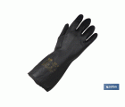 GUANTE NEGRO NEOPRENO 100% T 8