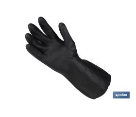 GUANTE NEGRO NEOPRENO 100% T 9