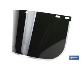 PLASTICO PROTECTOR OSCURO 400 MM.