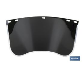 PLASTICO PROTECTOR OSCURO 400 MM.