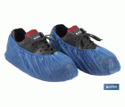 Cubre zapato en color Azul | Fabricado en Polietileno Clorado | Desechables | 100 Unidades