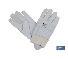 GUANTE AJUSTABLE PIEL FLOR REFORZADO TALLA 9