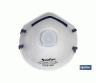 Mascarilla FFP2 NR | Con válvula Extra confort | Protección Auto filtrante | Pack de 10 Unidades