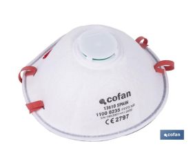 MASCARILLA PROTEC. C/VALVULA CE FFP3 NR