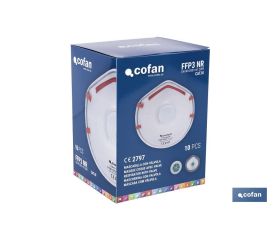 MASCARILLA PROTEC. C/VALVULA CE FFP3 NR