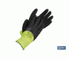 Guantes impregnados en nitrilo con espuma protectora contra el frío | Ideales para actividades a baja temperatura