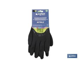 GUANTE IMPREG. NITRILO ESPUMA PROTECC. FRIO T-10 venta unitaria