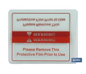 Protector de Pantalla Transparente | Para Máscara de Soldadura Automática | Fabricada en Cristal
