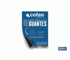 Cartel Imantado con medidor de tallas de guantes