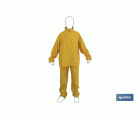 TRAJE DE AGUA PU/PVC AMARILLO TALLA L