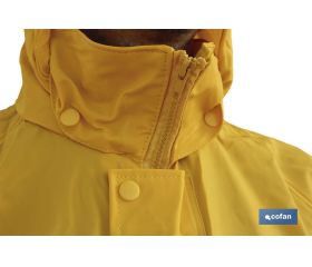 TRAJE DE AGUA PU/PVC AMARILLO TALLA XXL