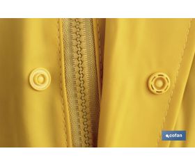TRAJE DE AGUA PU/PVC AMARILLO TALLA XXL