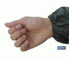 ABRIGO DE LLUVIA VERDE POLIESTER/PVC TALLA-L