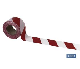 Cinta Balizamiento ROJA BLANCA