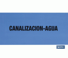 CINTA BALIZ. CANALIZACION AGUA 150MMX250MTS