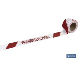 Cinta Balizamiento PROHIBIDO EL PASO