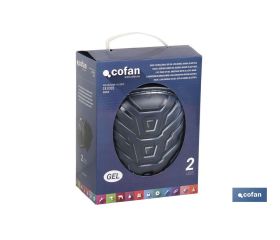 PACK 2 RODILLERAS DE GEL DOBLE BANDA ELASTICA