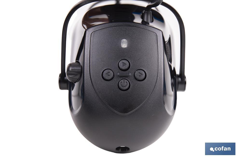CASCOS ANTIRRUIDO SNR 29 dB CON BLUETOOTH