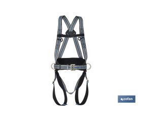 Arnés Anticaídas | Con Cinturón de Posicionamiento de Trabajo | 2 Puntos de Enganche | Talla Única Estándar