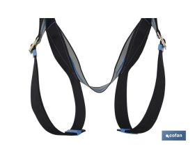 ARNES ANTICAIDAS 2 PUNTOS C/CINTURON POS. TRABAJO