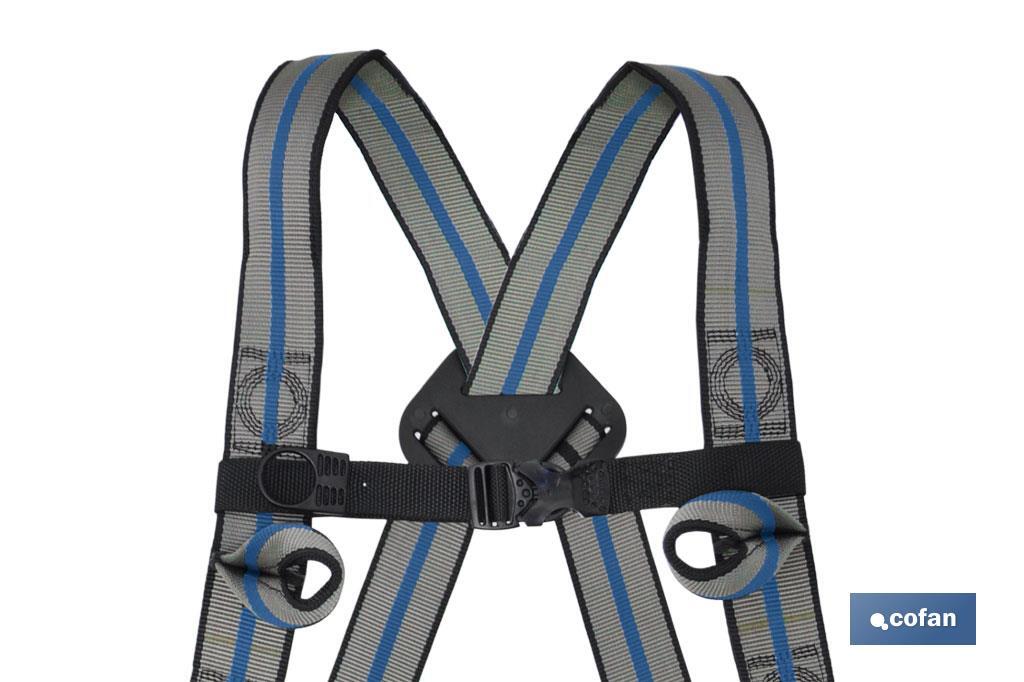 ARNES ANTICAIDAS 2 PUNTOS C/CINTURON POS. TRABAJO