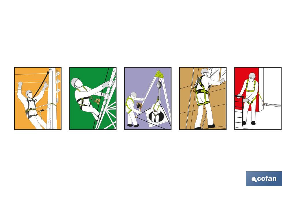 ANTICAIDA DESLIZANTE CUERDA TRENZADA 10 m