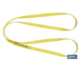 Eslinga de escalada en poliéster | Longitud de 1,20 metros | Eslinga multifuncional para actividades al aire libre