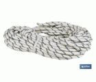 Rollo de cuerda para trabajos de altura | Cuerda trenzada | Ideal para escalada y trabajos en altura semiestática