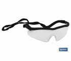 Gafas protectoras de seguridad transparentes | Resistente a arañazos | Mayor seguridad en bricolaje y soldadura, entre otros