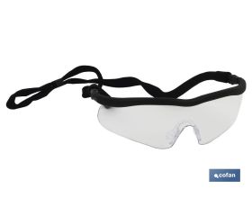 Gafas protectoras de seguridad transparentes | Resistente a arañazos | Mayor seguridad en bricolaje y soldadura, entre otros