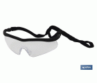 GAFAS SEGURIDAD SPORT CLEAR UV PROTECTION