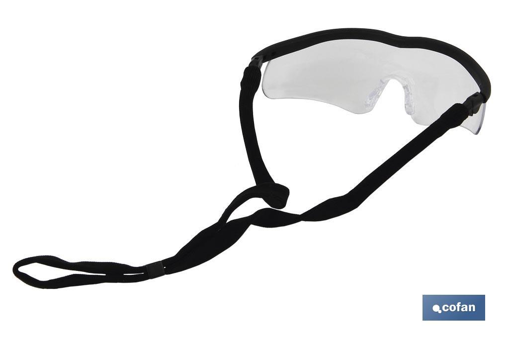 GAFAS SEGURIDAD SPORT CLEAR UV PROTECTION