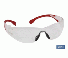 Gafas protectoras de seguridad super ligeras | Con lente clara | Mayor protección y seguridad en el trabajo