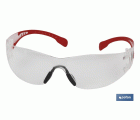 GAFAS SEGURIDAD SUPER LIGERA 18Grs LENTE CLARA