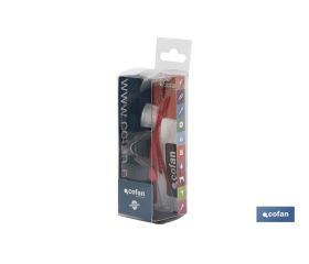 GAFAS SEGURIDAD SUPER LIGERA 18Grs LENTE CLARA