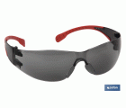 Gafas protectoras de seguridad super ligeras | Con lente oscura | Mayor protección y seguridad en el trabajo
