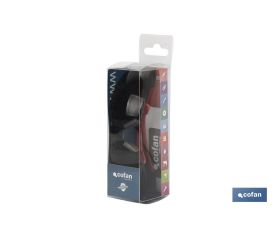 GAFAS SEGURIDAD SUPER LIGERA 18Grs LENTE OSCURA