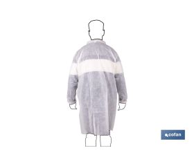 BATA BLANCA DESECHABLE DE PP TALLA ÚNICA