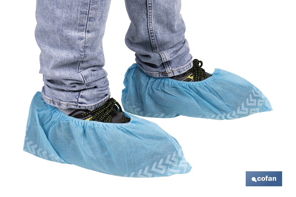 CUBREZAPATOS DESECHABLES DE PP 100 UDS.