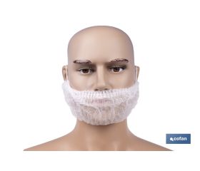 CUBREBARBA DESECHABLE DE PP 100 UDS.