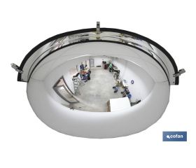 Espejo Hemisférico 180º de 45 cm
