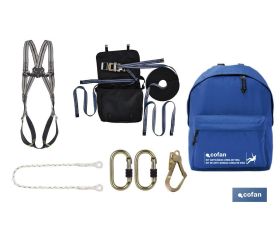 Kit anticaídas | Para utilizar una Línea de vida | Máxima protección y seguridad