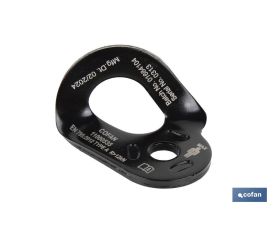 PLACA DE ANCLAJE DE ACERO M10 RUPTURA +23 kN