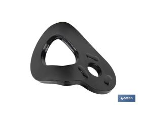 PLACA DE ANCLAJE DE ACERO M10 RUPTURA +23 kN