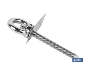 PUNTO DE ANCLAJE INOX. M12 RUPTURA +23 kN