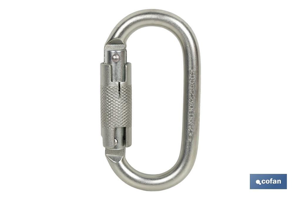 MOSQUETÓN CON CIERRE AUTOMÁTICO