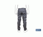 PANTALON TRABAJO SERVET 245 gms/m AZUL MARINO T-38