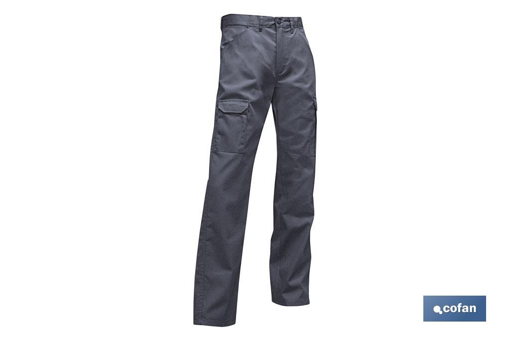 PANTALON TRABAJO SERVET 245 gms/m AZUL MARINO T-38