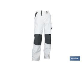 PANTALON TRABAJO LENOIR 280gms/m GRIS-NEGRO T-56